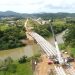 Obras na terceira ponte estão a todo vapor, em São João Batista