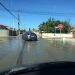 Maré alta volta a atingir casas no bairro Praça, em Tijucas