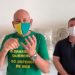 Empresário Luciano Hang faz entrega de doações para Hospital Imaculada Conceição, de Nova Trento