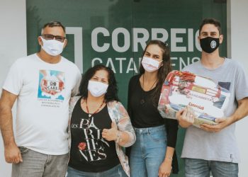 Entidades de São João Batista recebem cestas básicas doadas pela família do ex-prefeito de Major Gercino