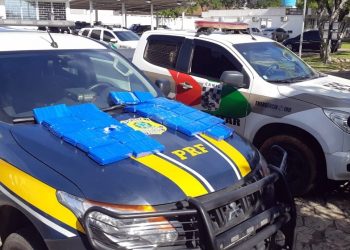 PRF localiza quase 26 kg de cocaína que viria para São João Batista