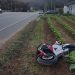 Mulher morre atropelada por moto, em Major Gercino