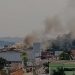 Incêndio atinge empresa de calçados, no bairro Jardim São Paulo, em São João Batista