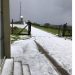 Forte chuva de granizo é registrada na serra catarinense nesta terça-feira
