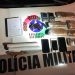 Drogas, arma e munições são encontradas em residência, em São João Batista
