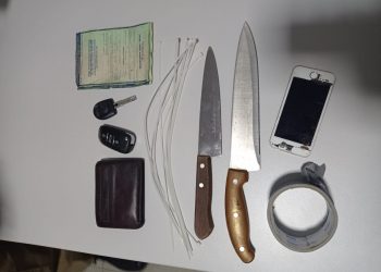 Dois jovens são detidos após tentarem assaltar uma residência, em Nova Trento