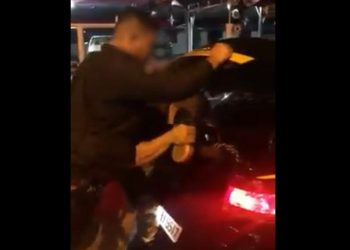 Abordagem de seguranças vira caso de polícia após vídeo repercutir nas redes sociais, em São João Batista