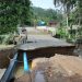 Em São João Batista, 11 pontes são danificadas após chuvas fortes do fim de semana