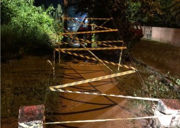 Ponte pênsil na Tajuba 1 é interditada, em São João Batista