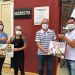 Secretaria de Cultura e Turismo entrega materiais de divulgação nos santuários de Nova Trento