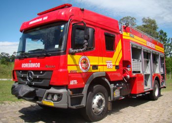 Princípio de incêndio atinge empresa, em Tijucas