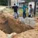 Prefeito de Nova Trento visita obras de pavimentações no município