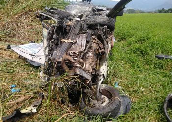 Homem morre e outras quatro pessoas ficam gravemente feridas em acidente na SC-410