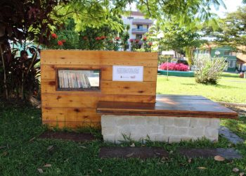 Para incentivar a leitura, Nova Trento reativa banco-biblioteca 