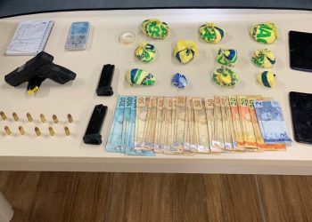 Casal suspeito de tráfico de drogas é preso em São João Batista