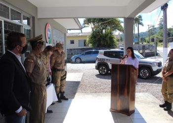 Polícia Militar de Major Gercino agora conta com veículo próprio