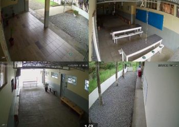 Escolas do interior de Nova Trento recebem câmeras de monitoramento