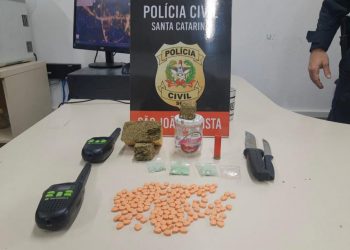 Polícia Civil apreende ecstasy e faz prisão em São João Batista