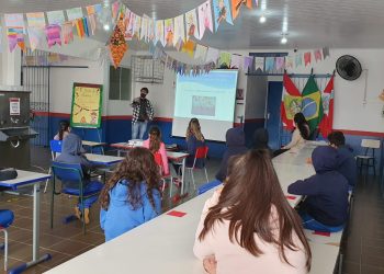 Fumab promove trabalho de conscientização ambiental em escola