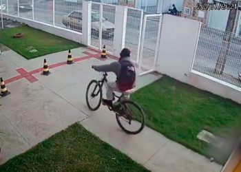 Homem invade creche em Tijucas e furta bicicleta