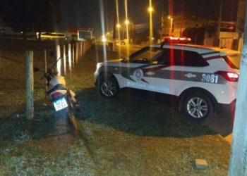 Polícia Militar recupera motocicleta furtada na cidade de Tijucas