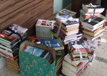 Campanha de doação de livros arrecada mais de 600 obras literárias
