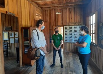 Secretário de Cultura e Turismo e consultor do Sebrae realizam visitas técnicas em Nova Trento