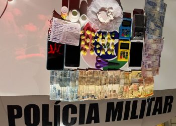 Casal é preso em São João Batista, suspeito de tráfico drogas