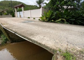 Secretaria de Obras de Nova Trento reconstruirá ponte no Espraiado