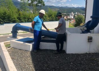 Sisam efetua instalação de quatro macromedidores