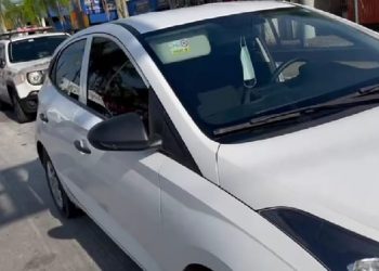 PM de São João Batista apreende veículo com placas adulteradas