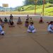 Canelinha realiza aula inaugural de capoeira no bairro Galera