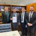 Em Brasília, prefeito e vereadores de Nova Trento visitam Senado e Câmara