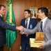 Vereadores batistenses se encontram com presidente Jair Bolsonaro