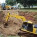 Secretaria de Infraestrutura efetua enrocamento para conter avanço de cratera, em São João Batista