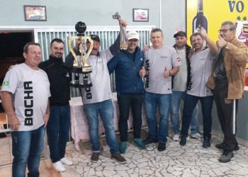 Construmelzi/Ana Souza vence Campeonato Municipal de Bocha em Nova Trento