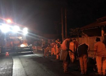Prefeitura de São João Batista avança nas obras de asfalto da Hermenegildo João Zunino