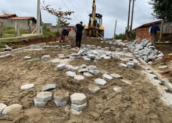 Canelinha tem obras em andamento em diversos bairros