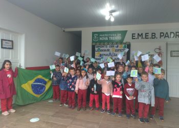 Escolas municipais de Nova Trento celebram a Independência do Brasil