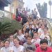 Estudantes do Aguti realizam caminhada educativa no Morro da Cruz