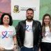 Unidades de Saúde de Nova Trento vestem a camisa do Outubro Rosa e Novembro Azul