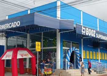 Supermercado Booz atende em novo local, mais amplo e agradável