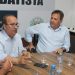 Jorginho Mello visita São João Batista e conversa com prefeito Pedroca