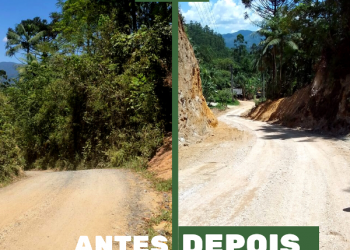 Nova Trento conclui abertura da estrada do Baiano, no Lageadinho