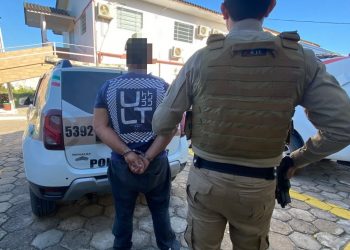 PM prende foragido por estupro contra a enteada de nove anos em São João Batista