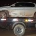 Motorista foge da PM e bate veículo em barranco