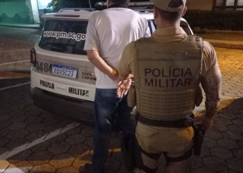 Homem é preso em São João Batista, por descumprir medida protetiva