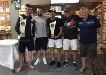 Dupla Igor e Augusto é campeã do Campeonato Municipal de Futevôlei de Nova Trento