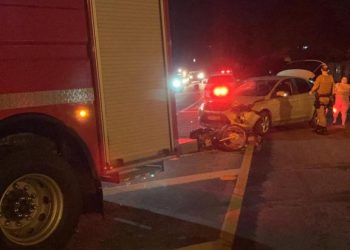 Motociclistas se ferem em acidente na SC-410