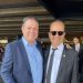 Em Brasília, prefeito Pedroca encontra governador Jorginho no aeroporto